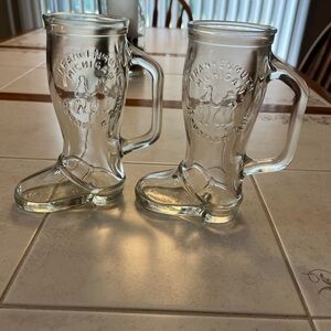 Frankenmuth Michigan Boot Glasses